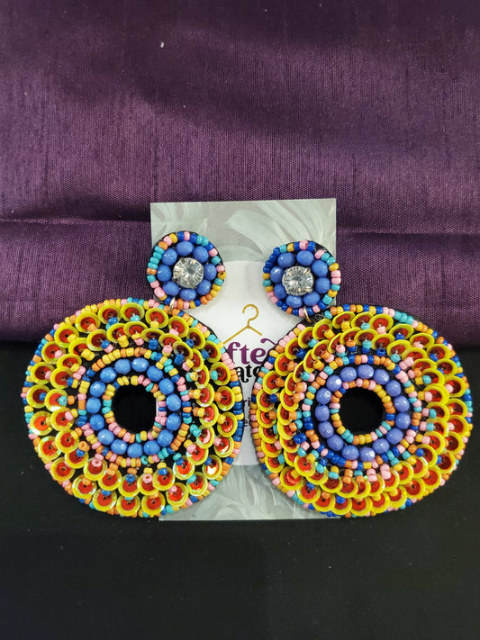 Peacock Earrings