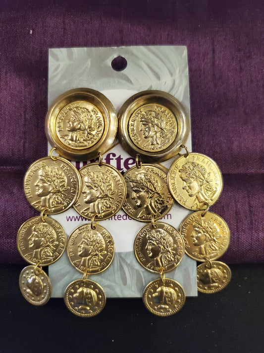 Coin Earrings