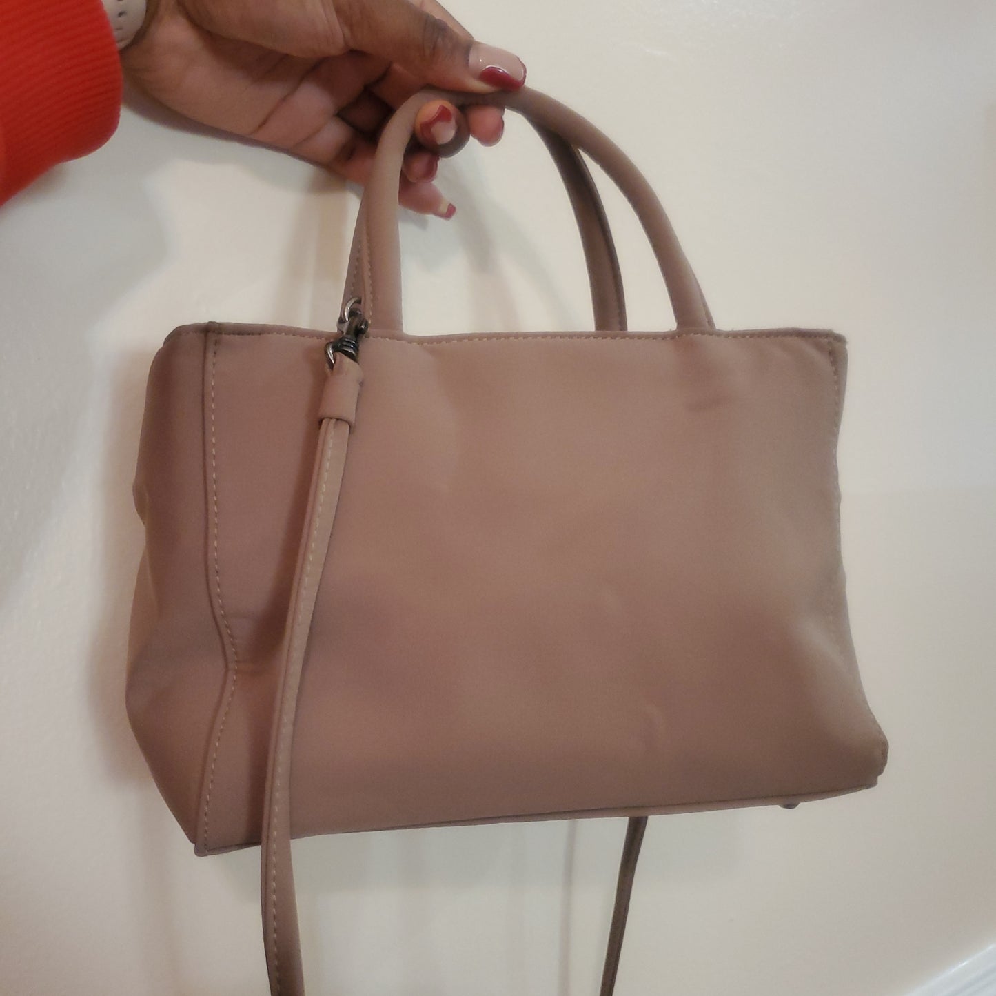 Tan Box Purse