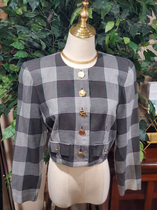 Houndstooth Blazer