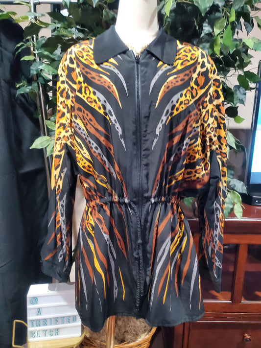 Bob Mackie Animal Print Jacket
