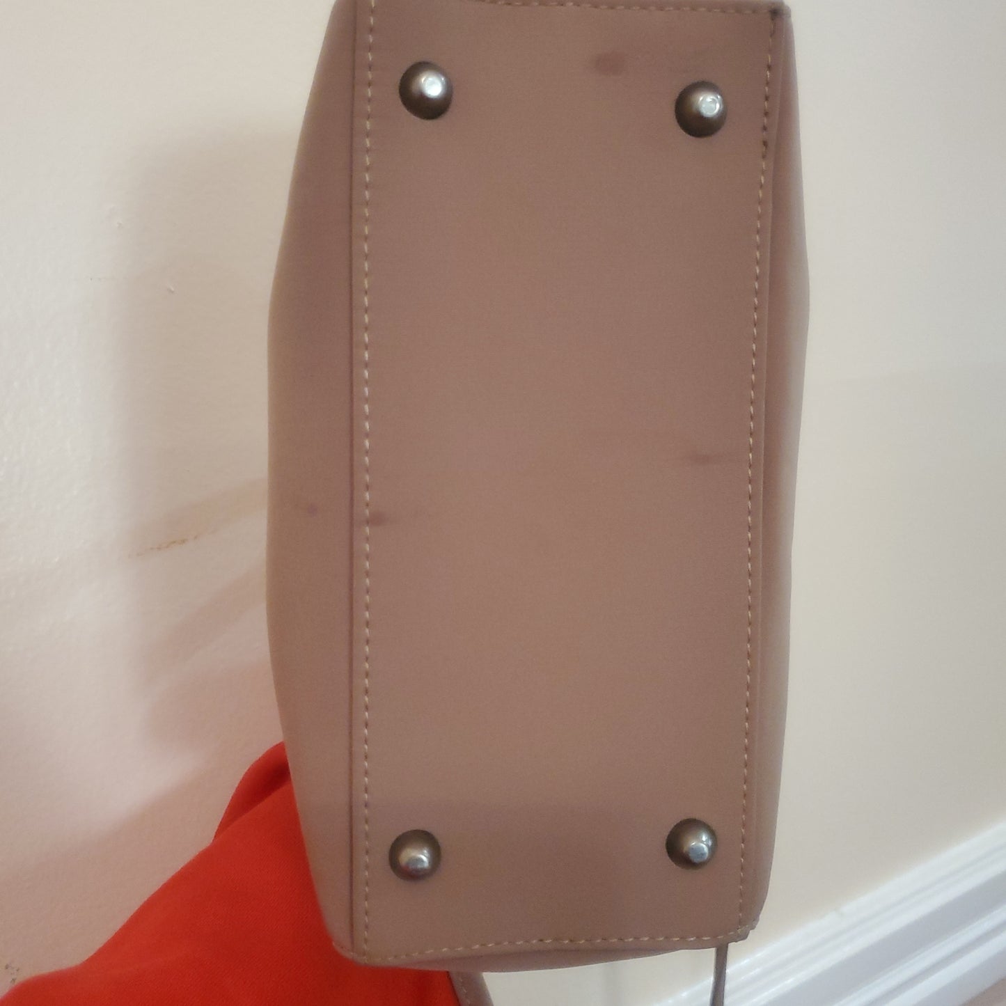 Tan Box Purse