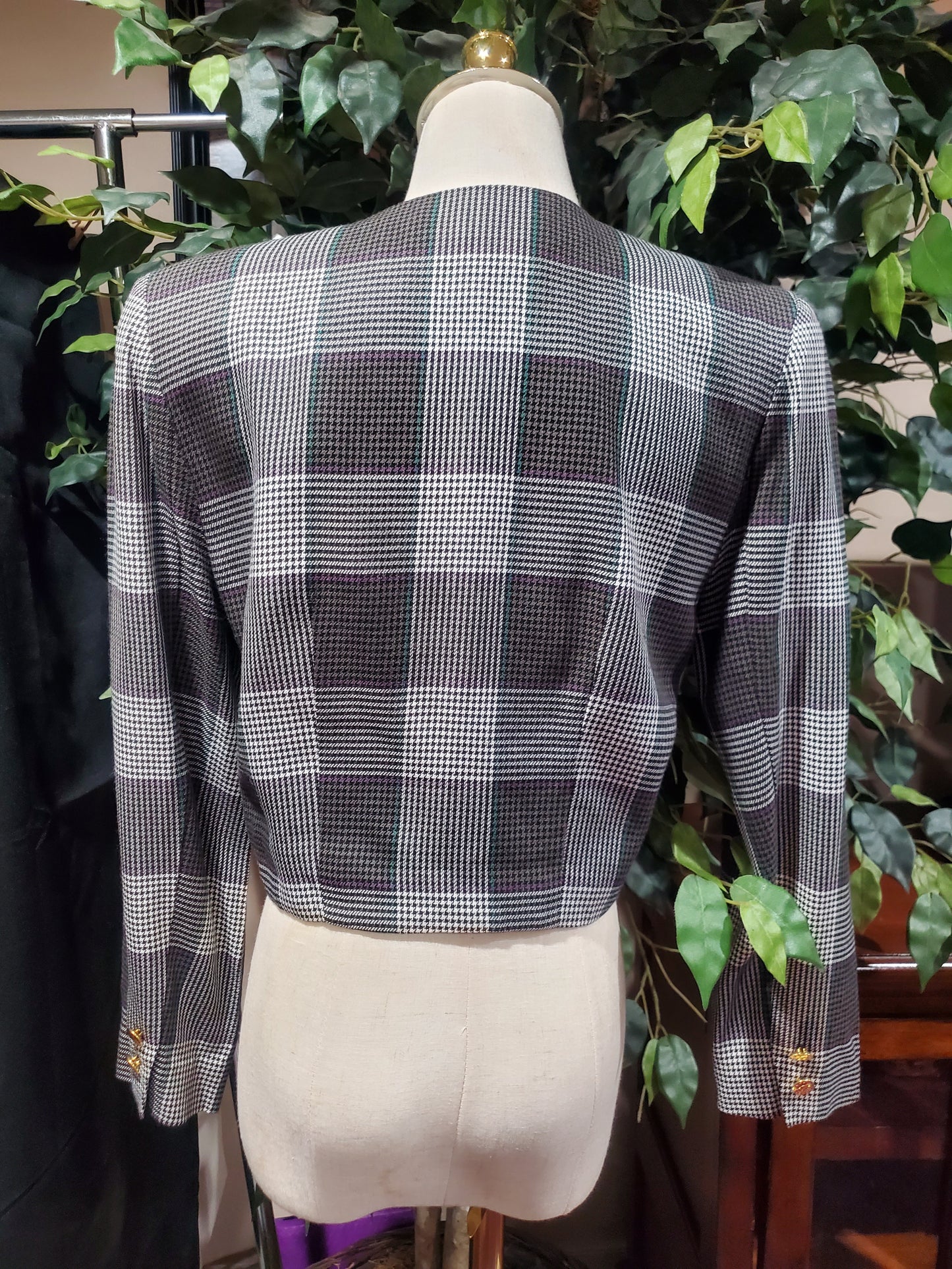 Houndstooth Blazer