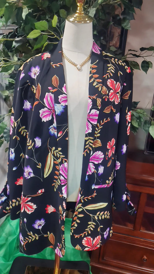 Floral Blazer